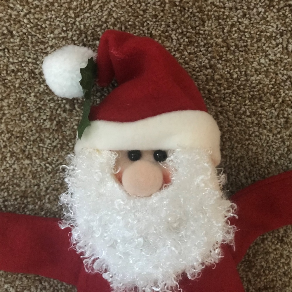 Stuffed Santa - Picture 3 of 4